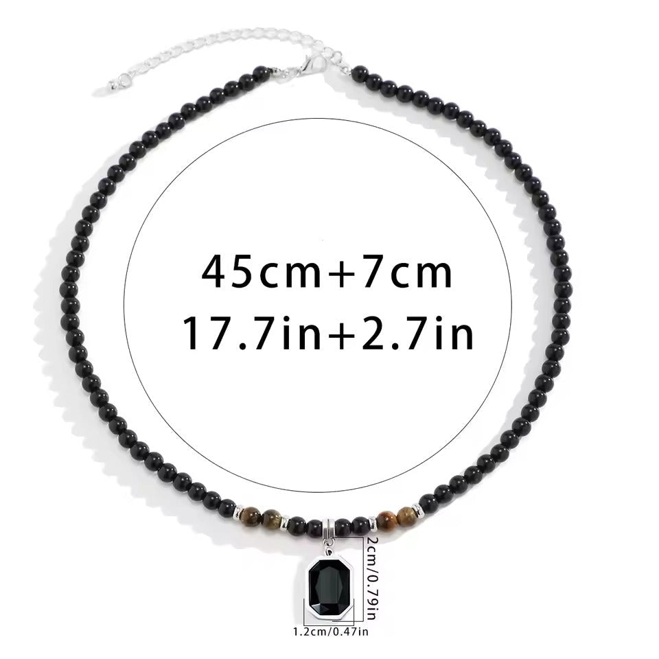 CagedTiger Onyx Necklace - Greyson Vale