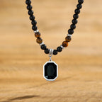 CagedTiger Onyx Necklace - Greyson Vale