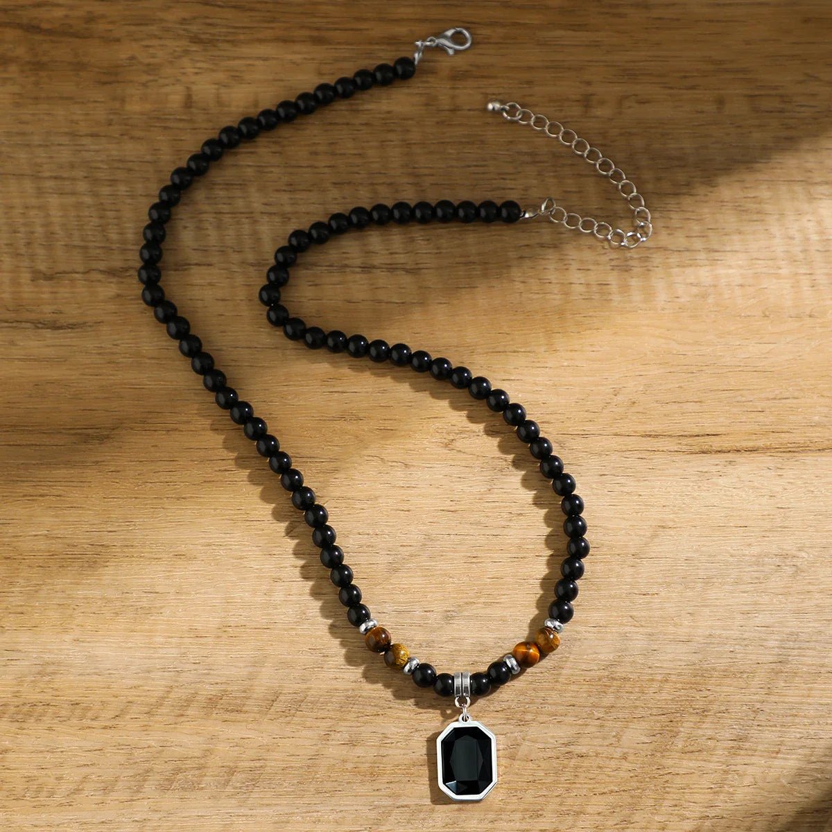 CagedTiger Onyx Necklace - Greyson Vale