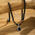 CagedTiger Onyx Necklace - Greyson Vale