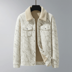 CarbonVein Trucker Jacket - Beige - XS