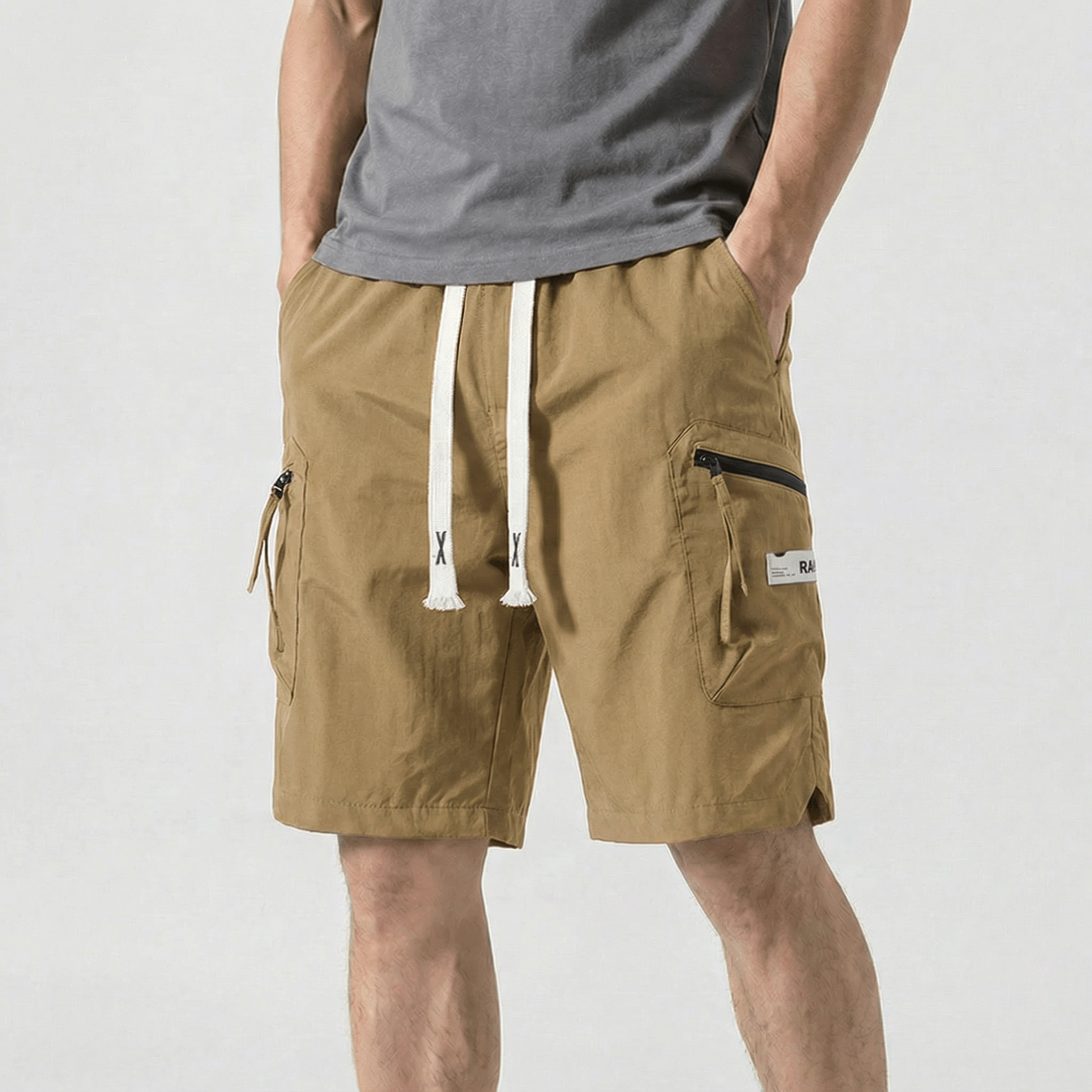 Carlson Utility Cargo Shorts - Khaki - XS
