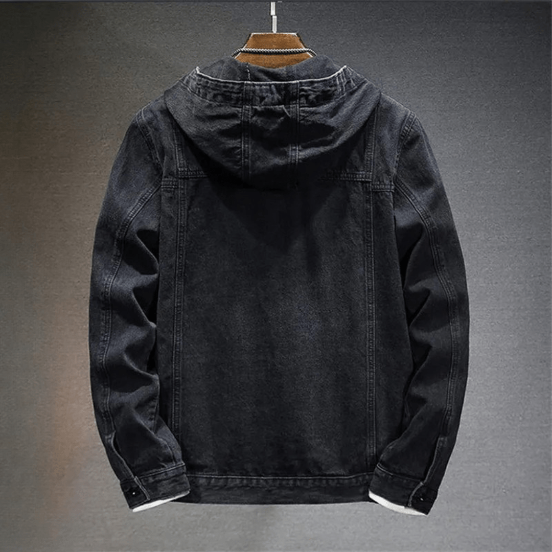 Carter Denim Hoodie - Greyson Vale