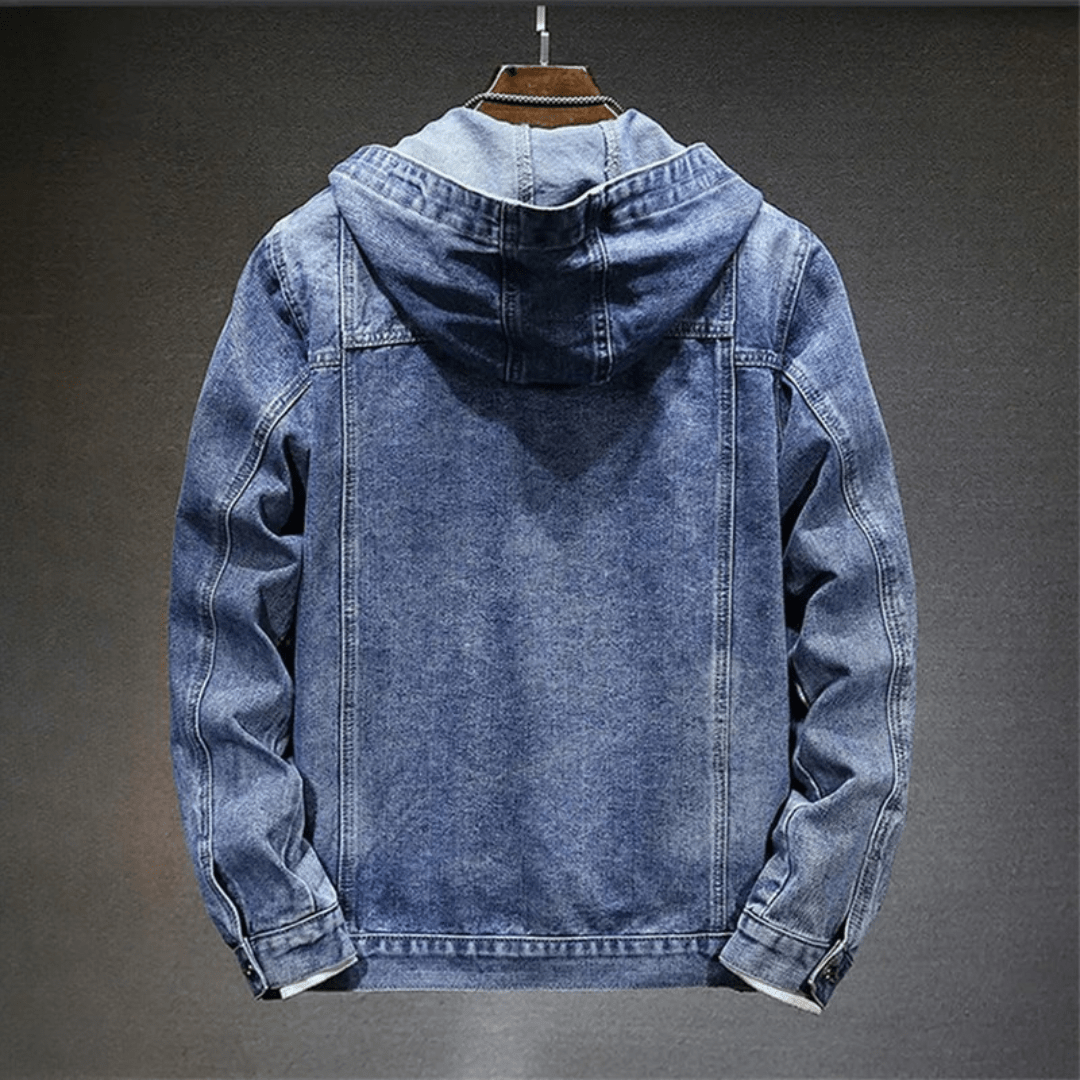 Carter Denim Hoodie - Greyson Vale