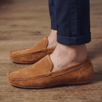 Clifton Suede Leather Loafer - Brown - 5.5