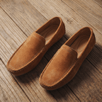 Clifton Suede Leather Loafer - Brown - 5.5