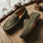Clifton Suede Leather Loafer - Spruce - 5.5