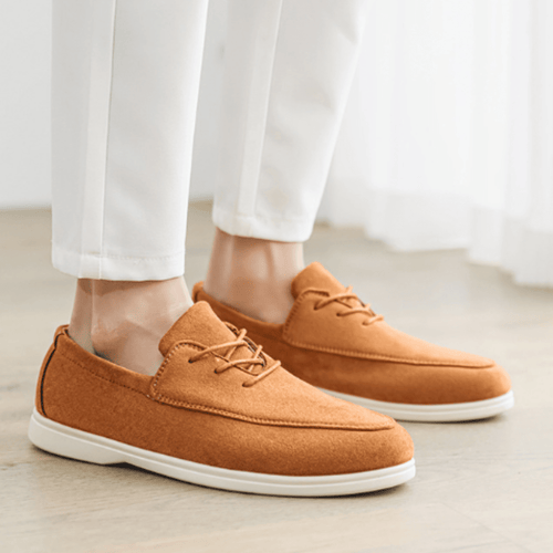 CloudStep Suede Loafers - Brown - 7