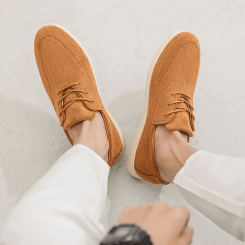 CloudStep Suede Loafers - Brown - 7