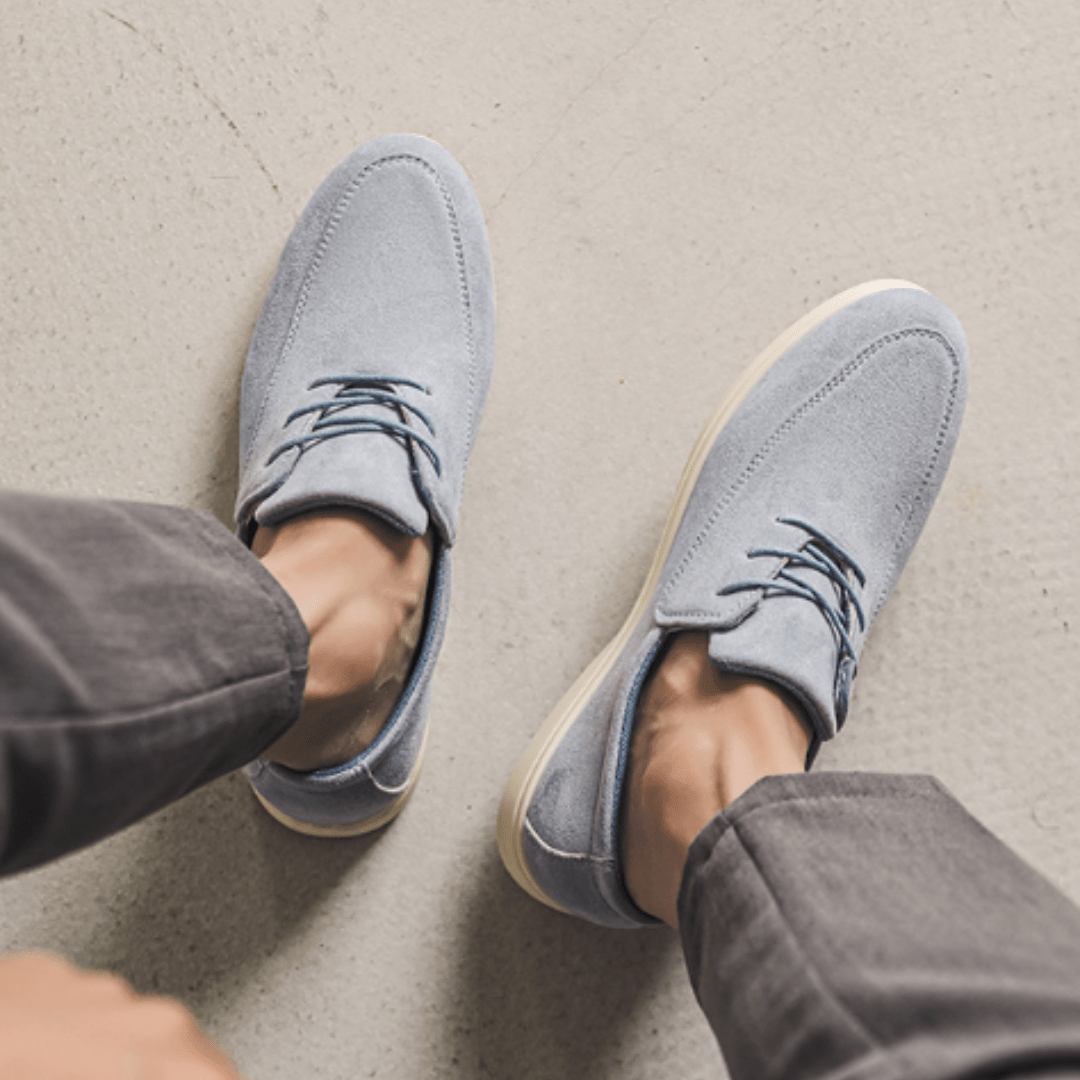 CloudStep Suede Loafers - Greyson Vale