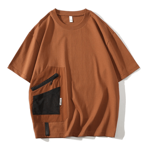 CRGO PKT Oversized Tee - Orange - S
