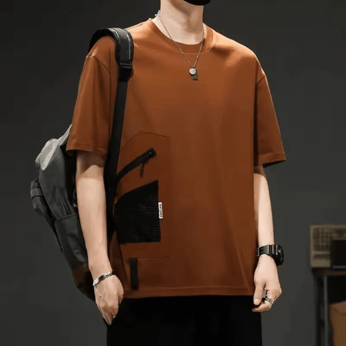 CRGO PKT Oversized Tee - Orange - S