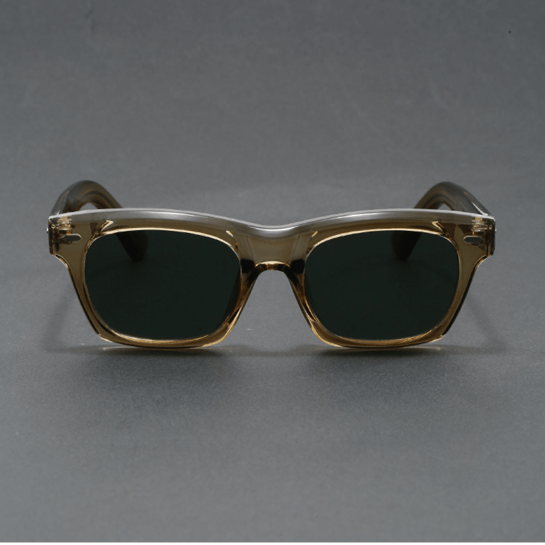 Dalton Classic Shades - Olive / Green Lens - 