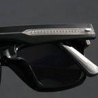 Dalton Classic Shades - Gloss Black / Black Lens - 