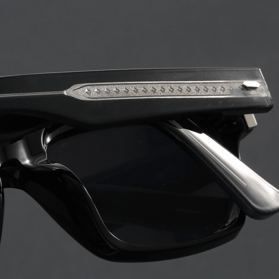 Dalton Classic Shades - Gloss Black / Black Lens - 