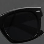 Dalton Classic Shades - Gloss Black / Black Lens - 