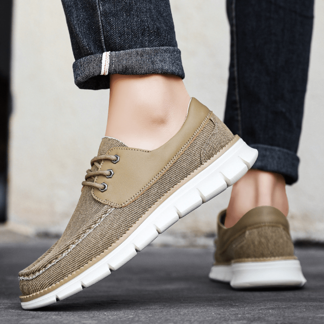 Decker Canvas Sneaker - Khaki - 5.5