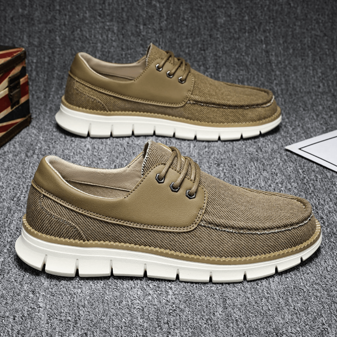 Decker Canvas Sneaker - Khaki - 5.5