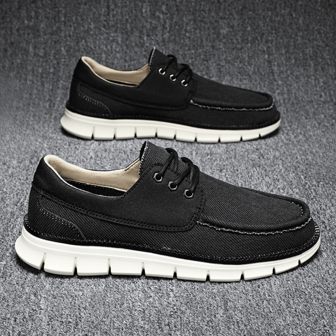 Decker Canvas Sneaker - Black - 5.5