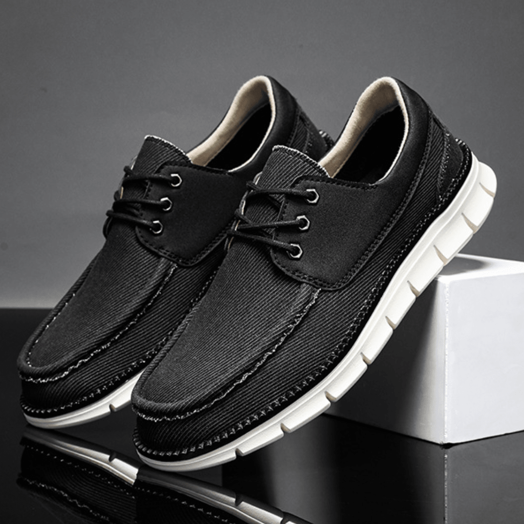 Decker Canvas Sneaker - Black - 5.5