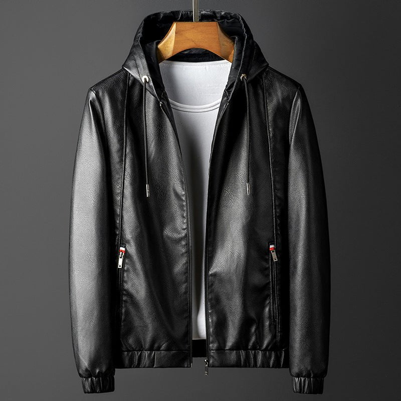 Declan Signature Leather Jacket - Black - XS