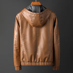 Declan Signature Leather Jacket - Gray - XS