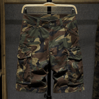 Delta Cargo Shorts - Military - Issue Camo - 28