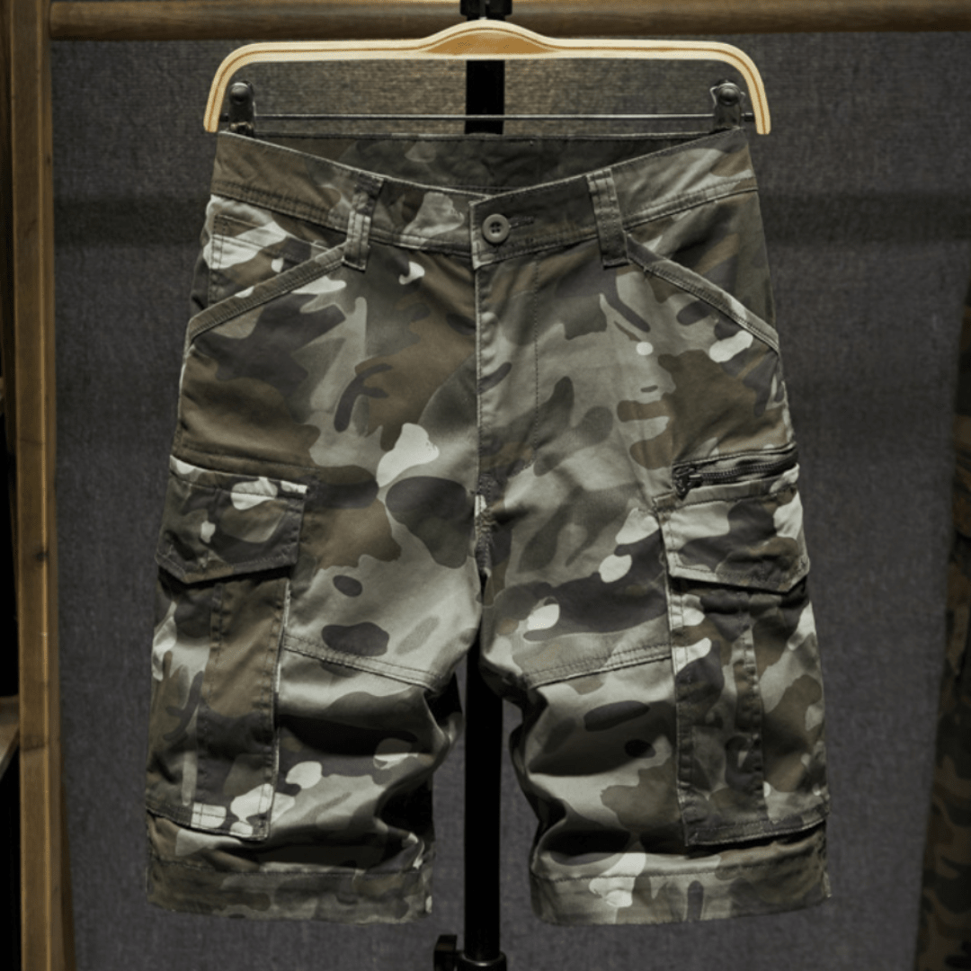 Delta Cargo Shorts - Washed Camo - 28
