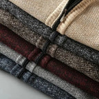 Harrison Plaid-Lined Knit Jacket