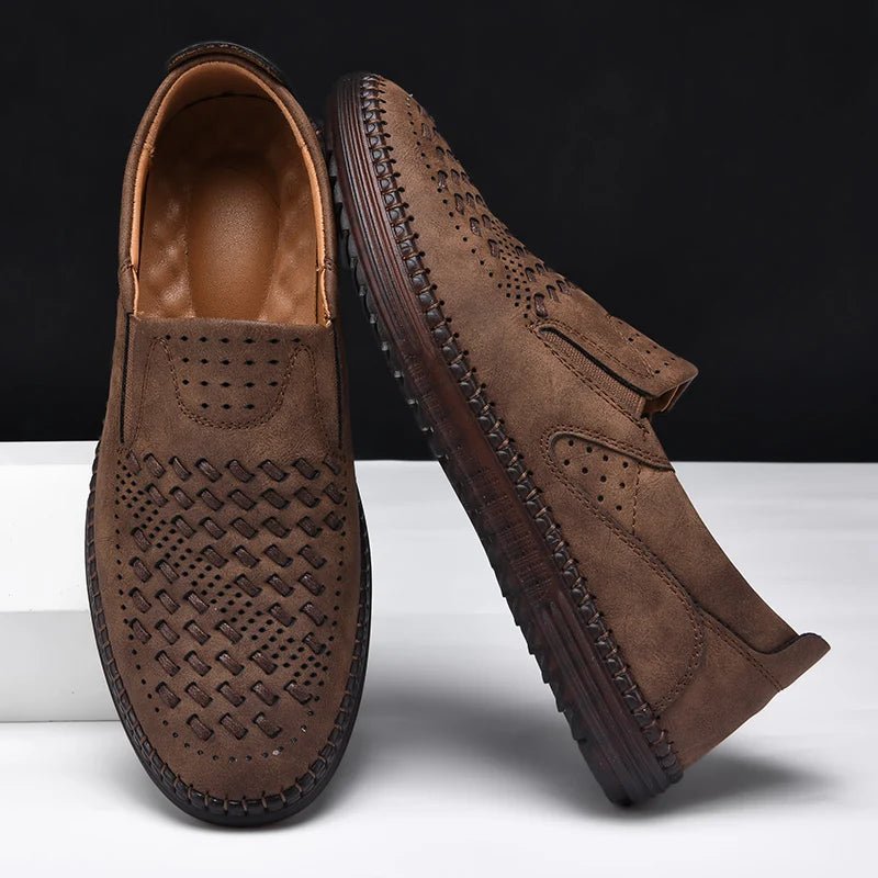 Donovan Genuine Leather Loafer - Greyson Vale