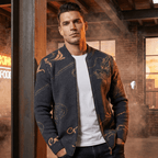 Dragon Ink Zip Knit - Greyson Vale