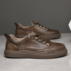 Easton Genuine Leather Sneaker - Greyson Vale