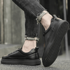 Easton Genuine Leather Sneaker - Greyson Vale