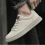 Easton Genuine Leather Sneaker - Greyson Vale