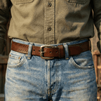 Foundry Steelhide Leather Belt - Greyson Vale