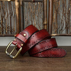 Foundry Steelhide Leather Belt - Greyson Vale