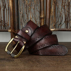 Foundry Steelhide Leather Belt - Greyson Vale