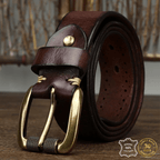 Foundry Steelhide Leather Belt - Greyson Vale