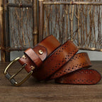 Foundry Steelhide Leather Belt - Greyson Vale