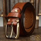 Foundry Steelhide Leather Belt - Greyson Vale