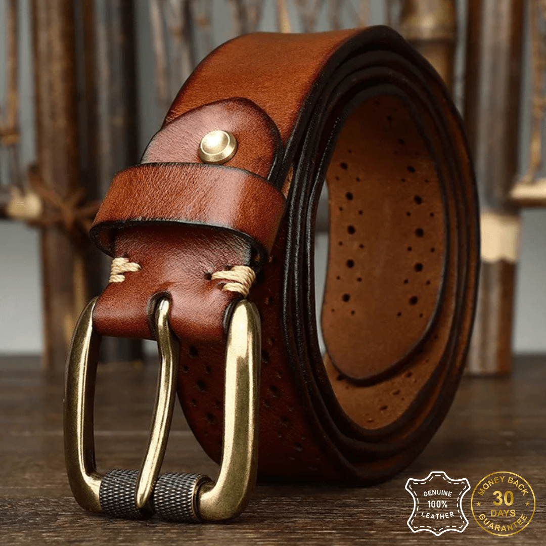 Foundry Steelhide Leather Belt - Greyson Vale