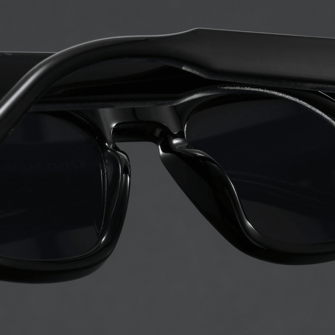 Garrison Rivet Shades - Gloss Black - 