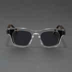 Garrison Rivet Shades - Crystal Clear Tortoise - 