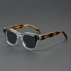 Garrison Rivet Shades - Crystal Clear Tortoise - 