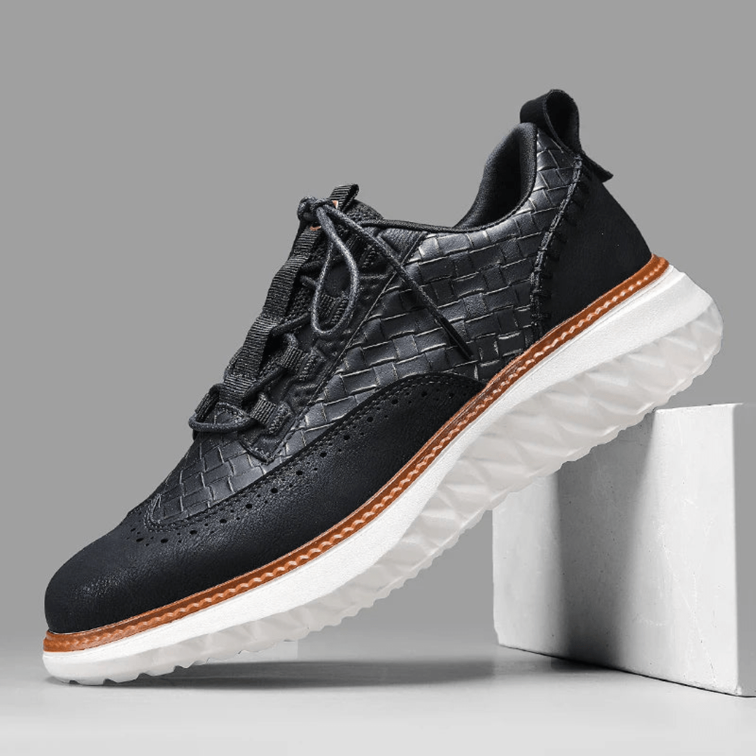 Harrison Brogue Sneaker - Greyson Vale