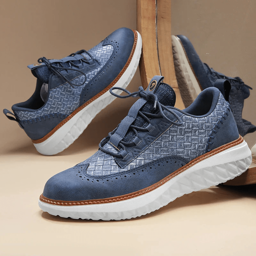 Harrison Brogue Sneaker - Greyson Vale