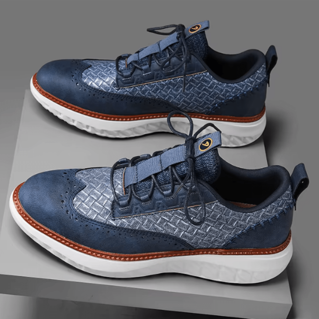 Harrison Brogue Sneaker - Greyson Vale