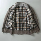Harrison Plaid - Lined Knit Jacket - Greyson Vale