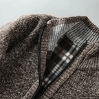 Harrison Plaid - Lined Knit Jacket - Greyson Vale