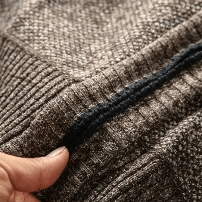 Harrison Plaid - Lined Knit Jacket - Greyson Vale